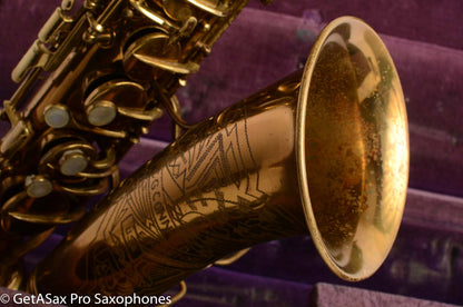 Conn 6M Transitional Art Deco Alto Saxophone 247105 Great Shape 1931