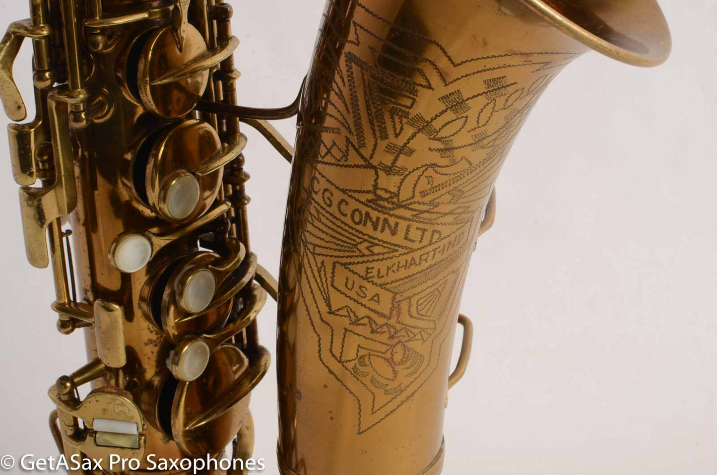 Conn 6M Transitional Art Deco Alto Saxophone 247105 Great Shape 1931