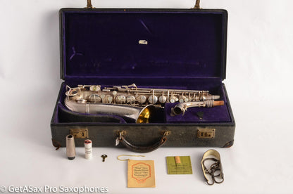 Conn 6m Transitional Art Deco Alto Saxophone 249081 Overhauled!