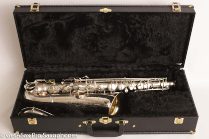 Conn 8M C Melody Unbelievable Condition Fresh Overhaul Original Silver Naked Lady 274636