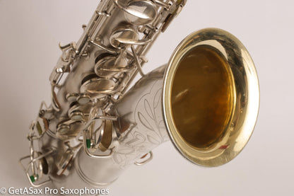 Conn 8M C Melody Unbelievable Condition Fresh Overhaul Original Silver Naked Lady 274636