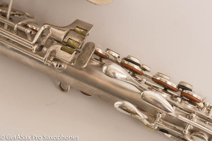 Conn 8M C Melody Unbelievable Condition Fresh Overhaul Original Silver Naked Lady 274636