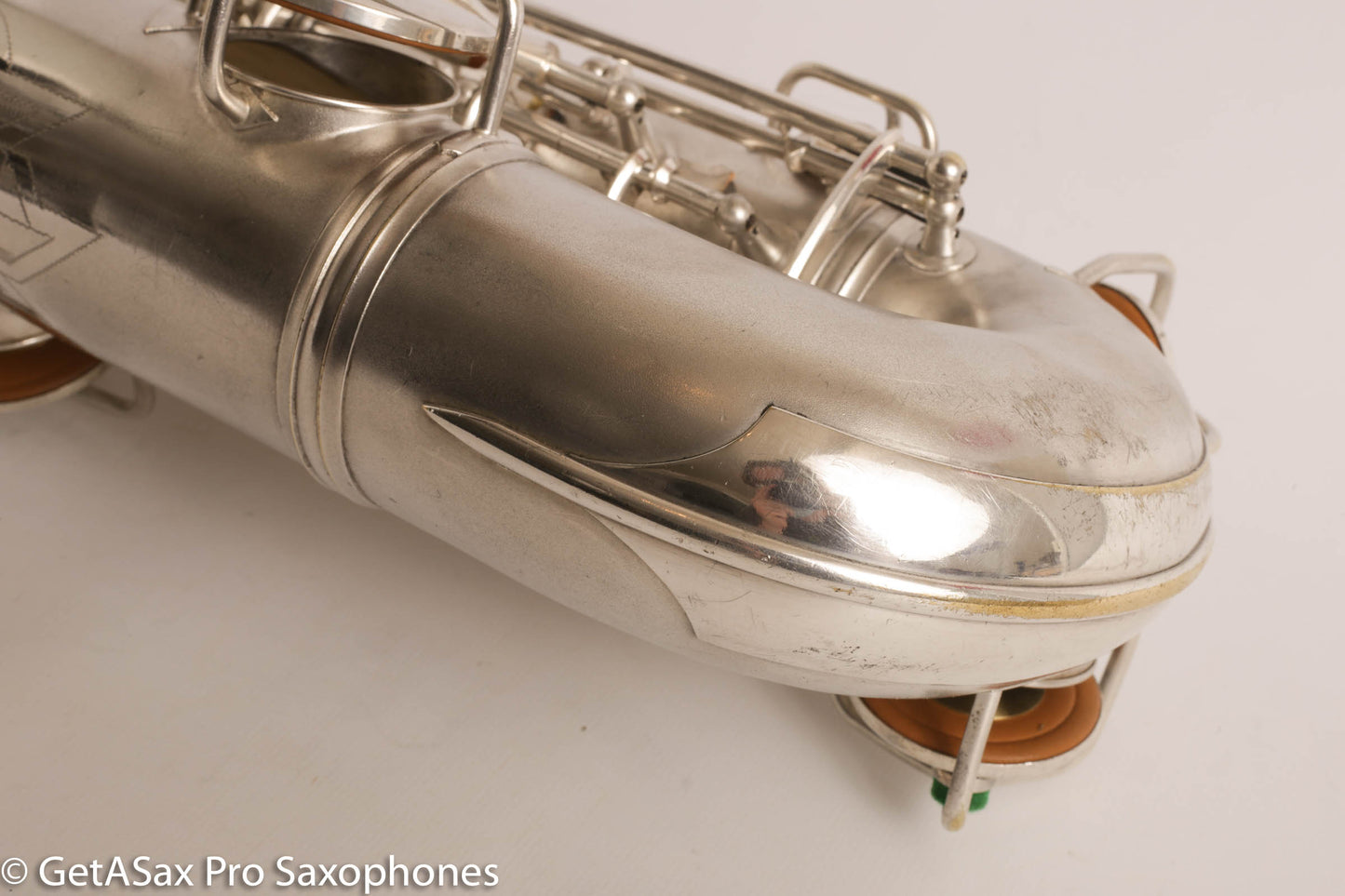 Conn 8M C Melody Unbelievable Condition Fresh Overhaul Original Silver Naked Lady 274636