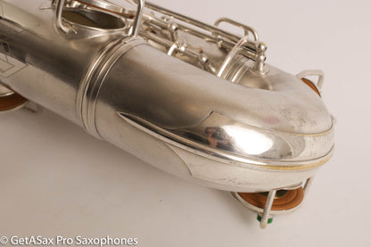 Conn 8M C Melody Unbelievable Condition Fresh Overhaul Original Silver Naked Lady 274636