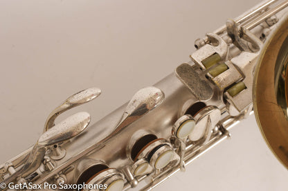 Conn 8M C Melody Unbelievable Condition Fresh Overhaul Original Silver Naked Lady 274636