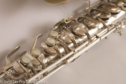 Conn 8M C Melody Unbelievable Condition Fresh Overhaul Original Silver Naked Lady 274636
