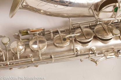 Conn 8M C Melody Unbelievable Condition Fresh Overhaul Original Silver Naked Lady 274636
