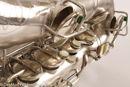 Conn 8M C Melody Unbelievable Condition Fresh Overhaul Original Silver Naked Lady 274636