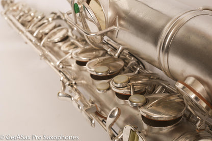 Conn 8M C Melody Unbelievable Condition Fresh Overhaul Original Silver Naked Lady 274636