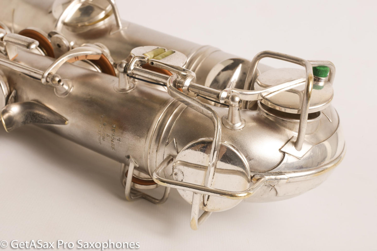 Conn 8M C Melody Unbelievable Condition Fresh Overhaul Original Silver Naked Lady 274636