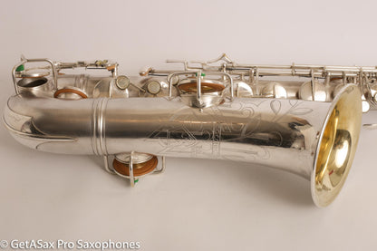 Conn 8M C Melody Unbelievable Condition Fresh Overhaul Original Silver Naked Lady 274636