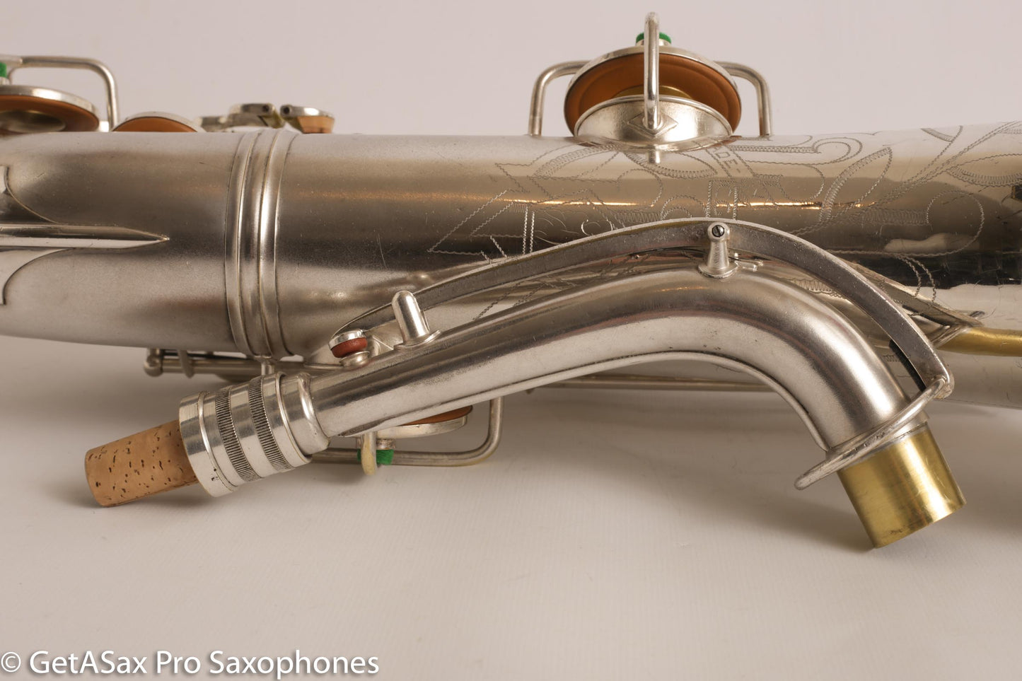 Conn 8M C Melody Unbelievable Condition Fresh Overhaul Original Silver Naked Lady 274636