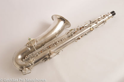 Conn 8M C Melody Unbelievable Condition Fresh Overhaul Original Silver Naked Lady 274636