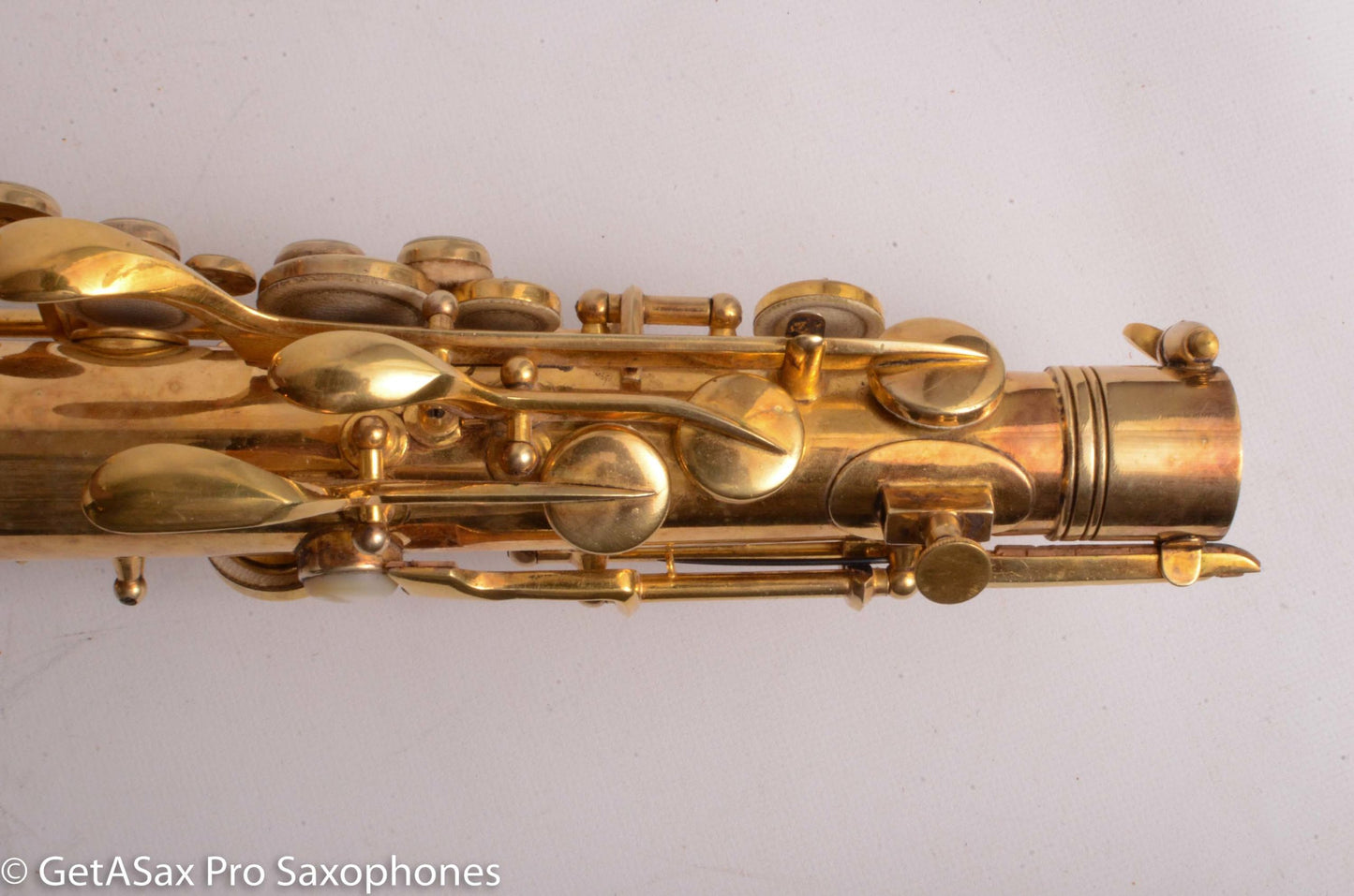 Conn NWII / 6M Transitional Alto Burnished Gold Art Deco Outstanding