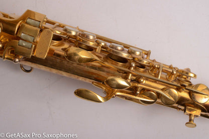 Conn NWII / 6M Transitional Alto Burnished Gold Art Deco Outstanding