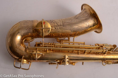 Conn NWII / 6M Transitional Alto Burnished Gold Art Deco Outstanding