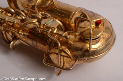 Conn NWII / 6M Transitional Alto Burnished Gold Art Deco Outstanding