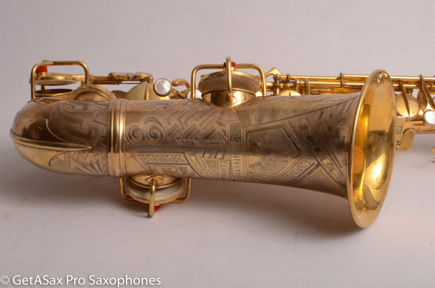 Conn NWII / 6M Transitional Alto Burnished Gold Art Deco Outstanding