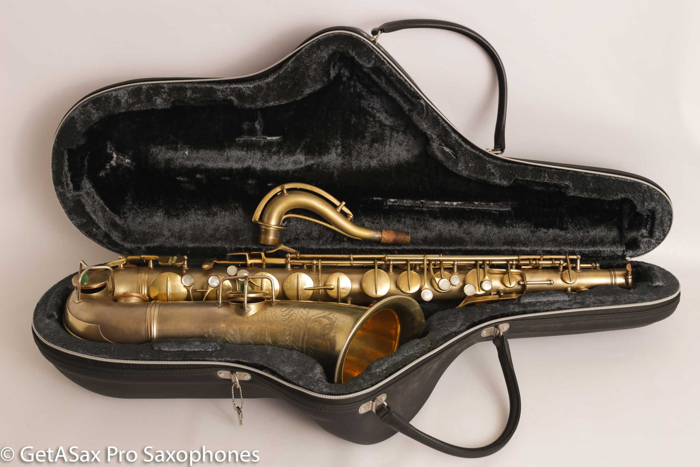 Conn Gold Art Deco Transitional NWII Tenor Rare and Fantastic! 243453