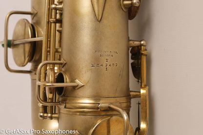 Conn Gold Art Deco Transitional NWII Tenor Rare and Fantastic! 243453
