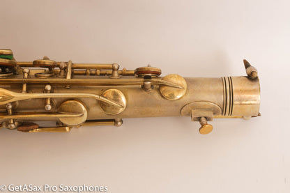 Conn Gold Art Deco Transitional NWII Tenor Rare and Fantastic! 243453