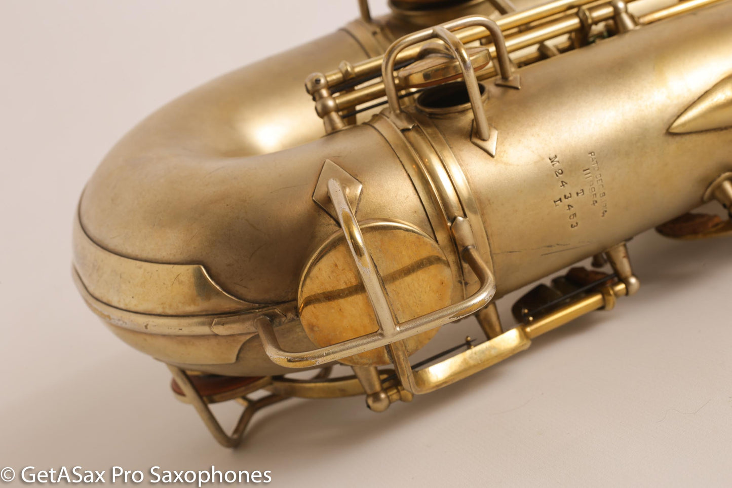 Conn Gold Art Deco Transitional NWII Tenor Rare and Fantastic! 243453