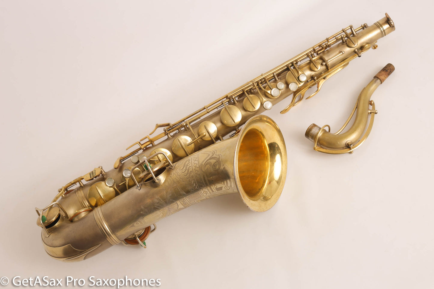 Conn Gold Art Deco Transitional NWII Tenor Rare and Fantastic! 243453