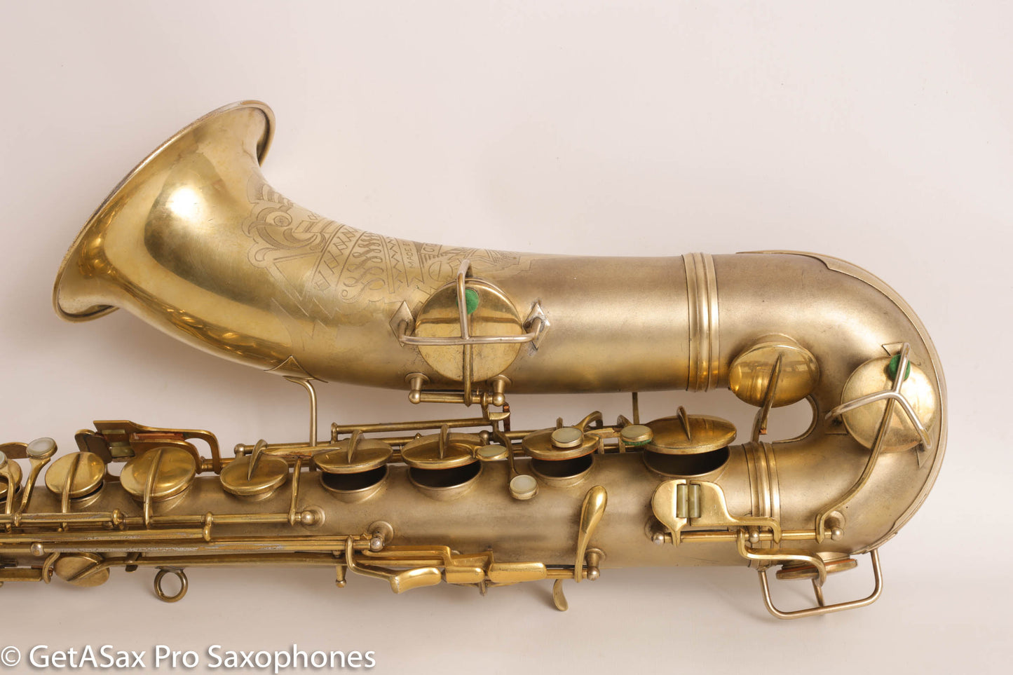 Conn Gold Art Deco Transitional NWII Tenor Rare and Fantastic! 243453