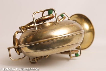 Conn Gold Art Deco Transitional NWII Tenor Rare and Fantastic! 243453