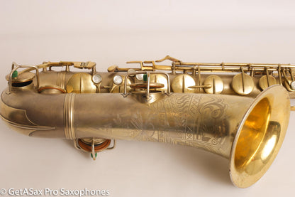 Conn Gold Art Deco Transitional NWII Tenor Rare and Fantastic! 243453