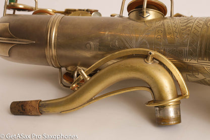 Conn Gold Art Deco Transitional NWII Tenor Rare and Fantastic! 243453
