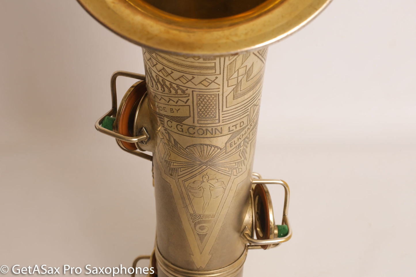 Conn Gold Art Deco Transitional NWII Tenor Rare and Fantastic! 243453
