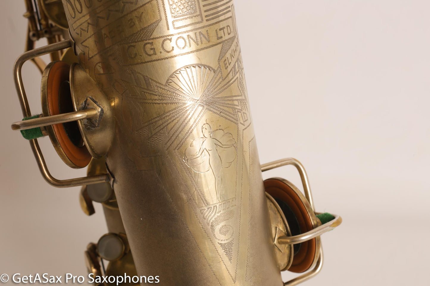 Conn Gold Art Deco Transitional NWII Tenor Rare and Fantastic! 243453
