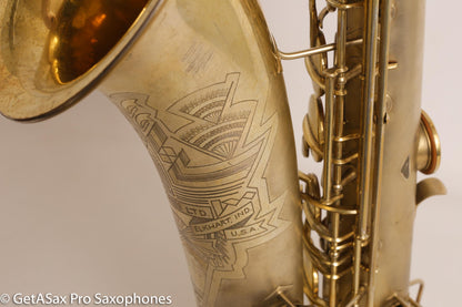 Conn Gold Art Deco Transitional NWII Tenor Rare and Fantastic! 243453
