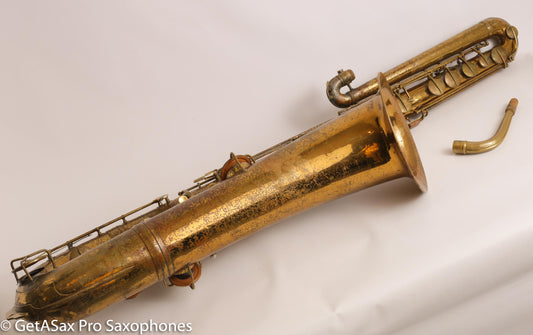 Conn Bass Saxophone Very Good Playing Condition