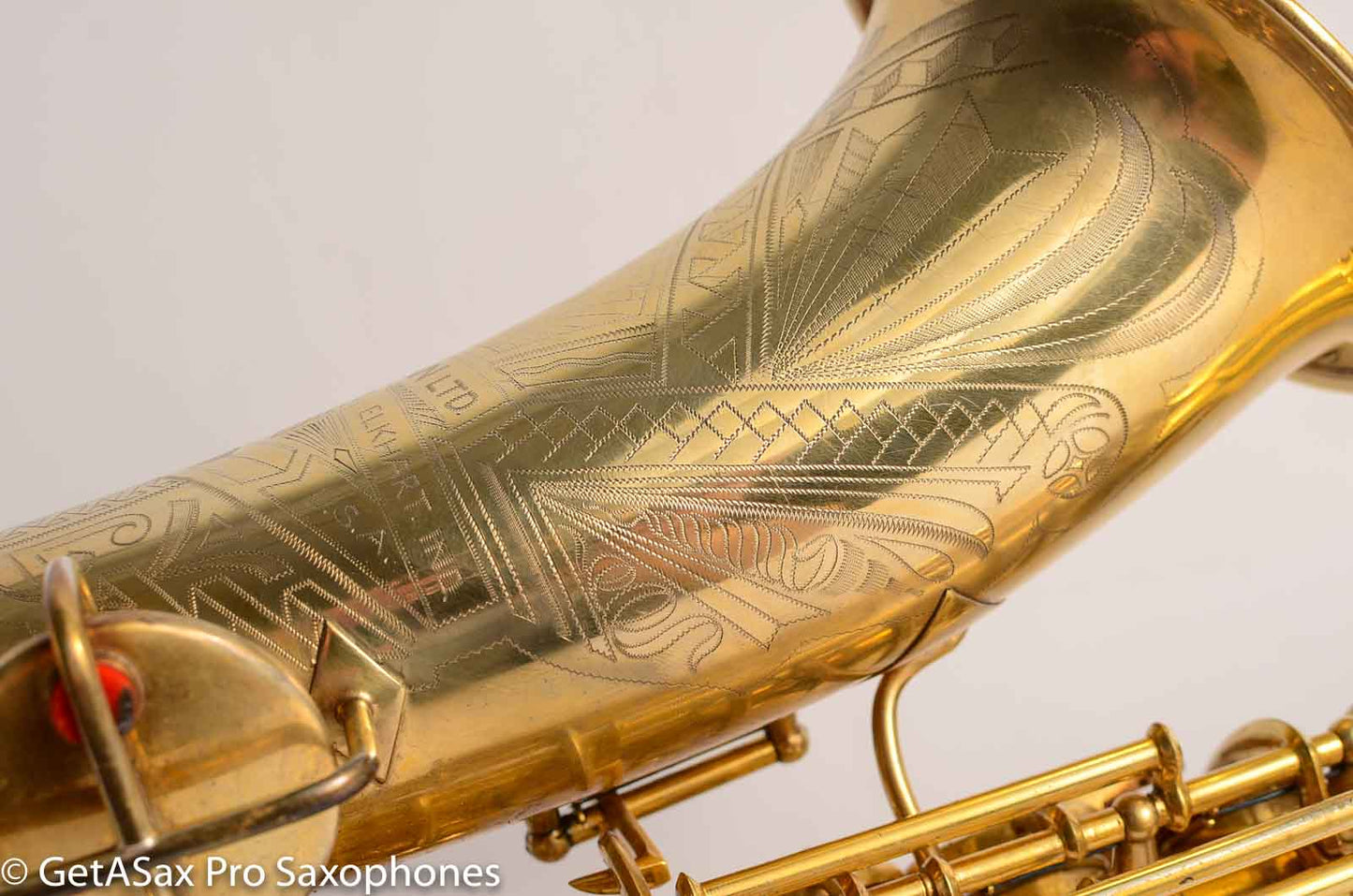 Conn 6M Transitional Art Deco Burnished Gold Plate Alto Saxophone The Best!