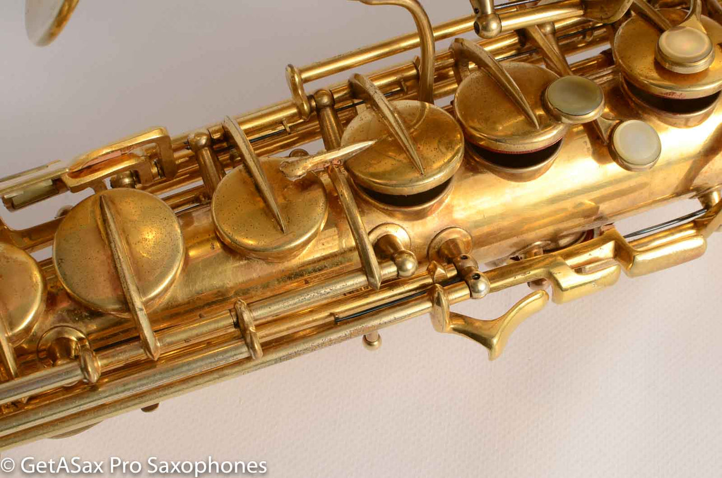 Conn 6M Transitional Art Deco Burnished Gold Plate Alto Saxophone The Best!