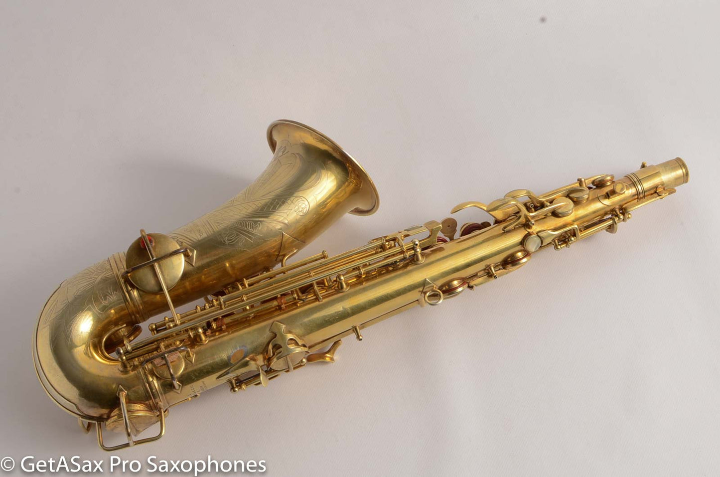 Conn 6M Transitional Art Deco Burnished Gold Plate Alto Saxophone The Best!