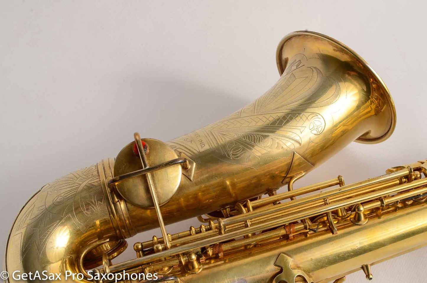 Conn 6M Transitional Art Deco Burnished Gold Plate Alto Saxophone The Best!