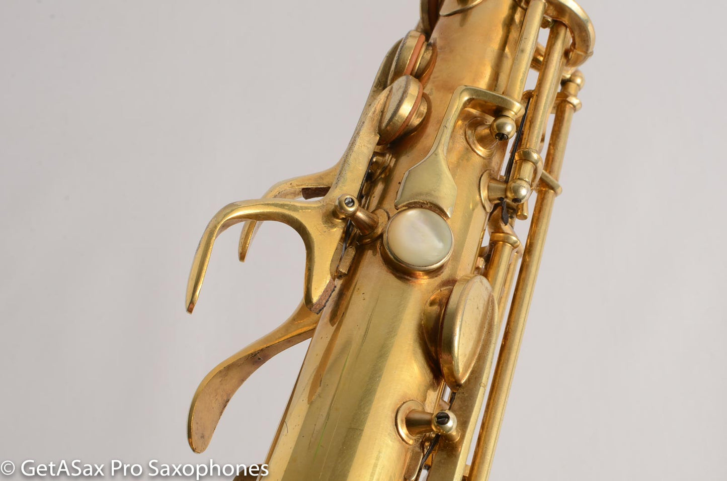 Conn 6M Transitional Art Deco Burnished Gold Plate Alto Saxophone The Best!