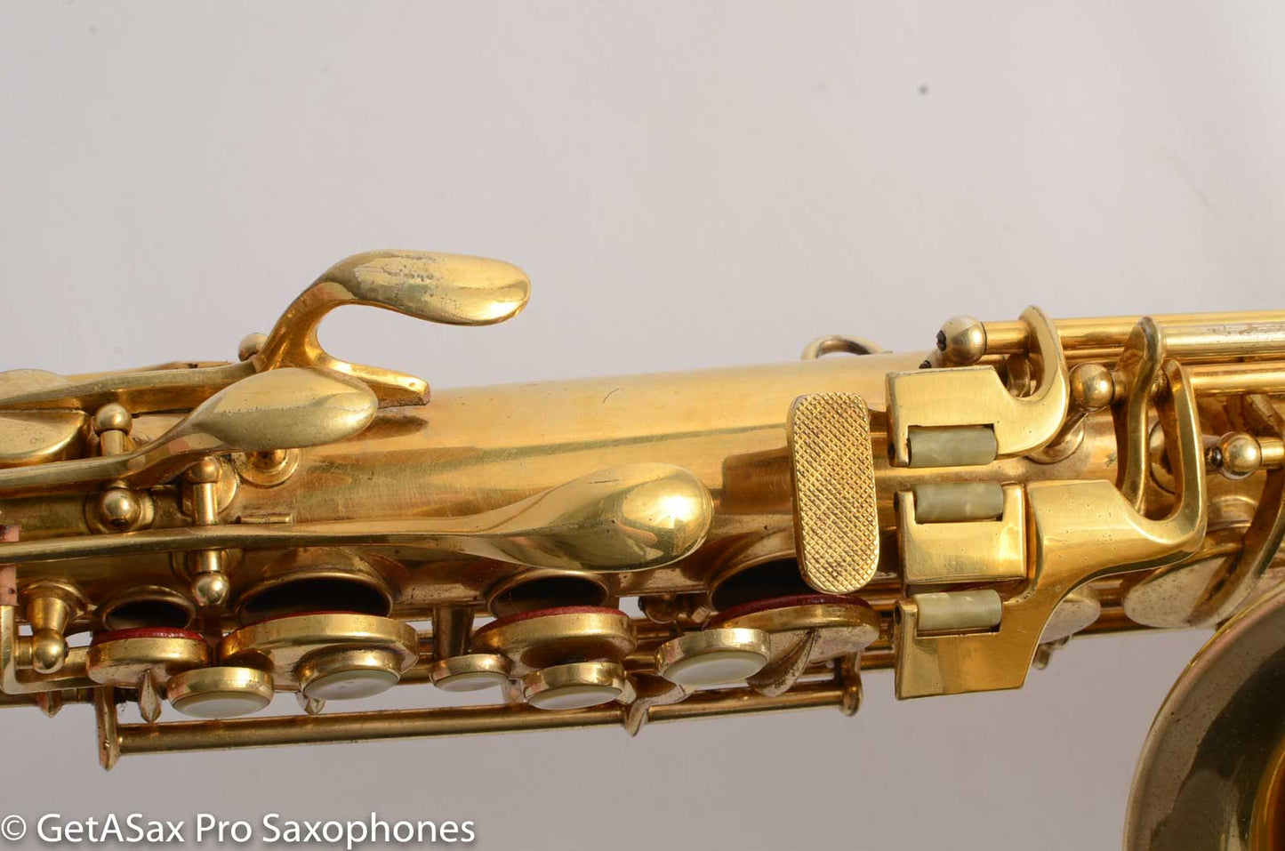 Conn 6M Transitional Art Deco Burnished Gold Plate Alto Saxophone The Best!