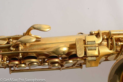 Conn 6M Transitional Art Deco Burnished Gold Plate Alto Saxophone The Best!