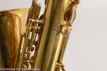 Conn 6M Transitional Art Deco Burnished Gold Plate Alto Saxophone The Best!