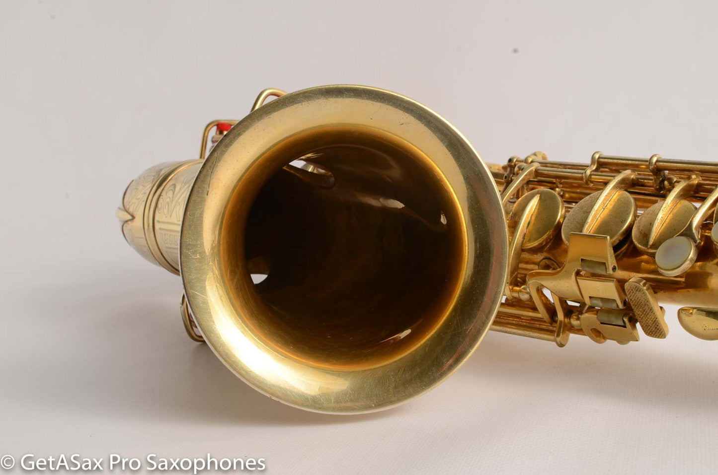 Conn 6M Transitional Art Deco Burnished Gold Plate Alto Saxophone The Best!