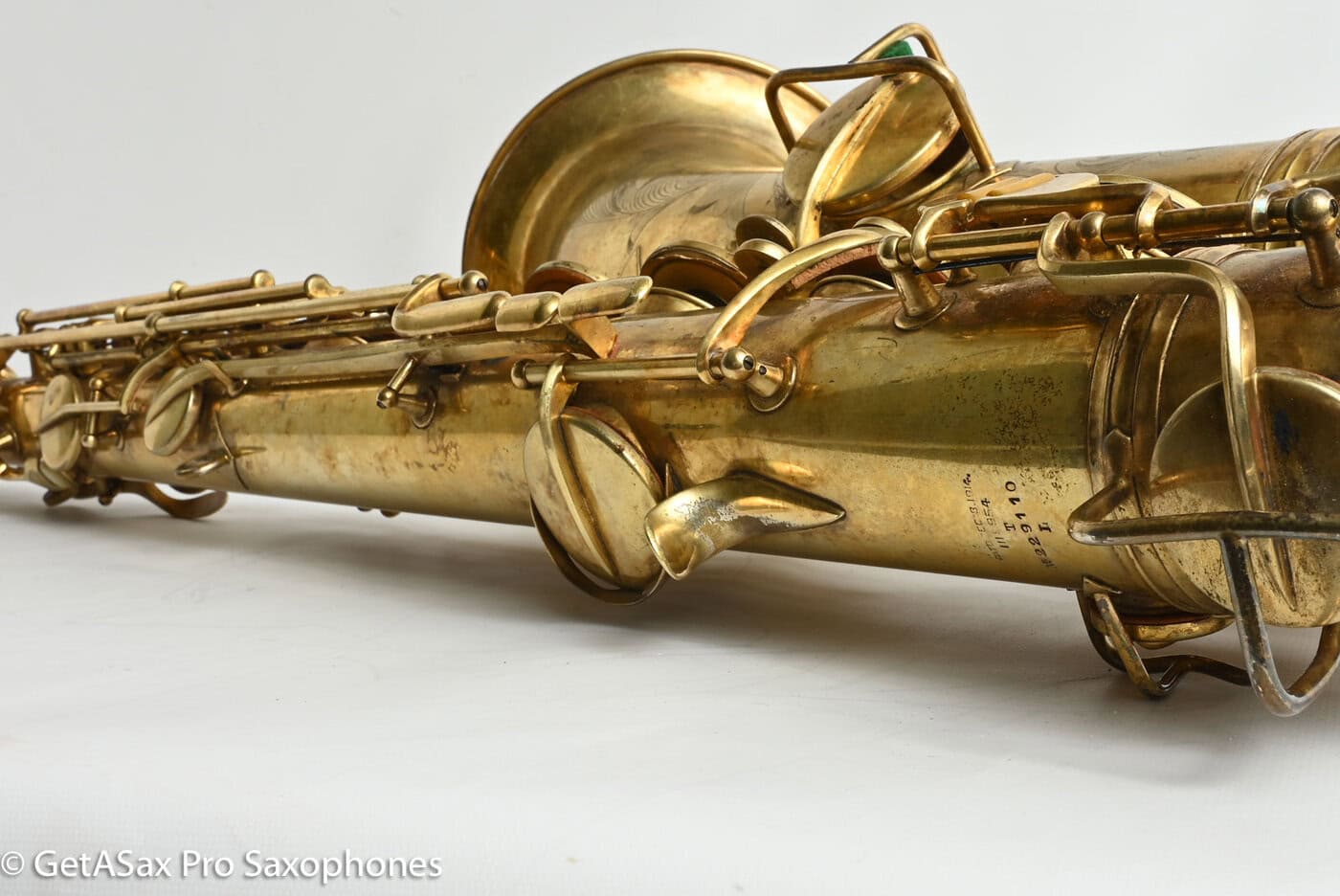 Conn Burnished Gold Portrait New Wonder II Tenor Castle Engraving Gorgeous! 229110