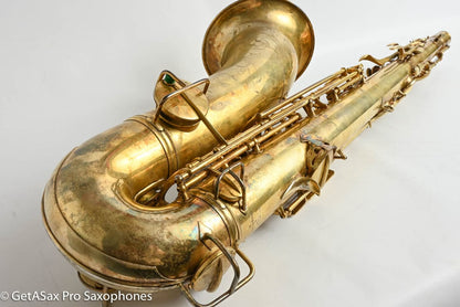 Conn Burnished Gold Portrait New Wonder II Tenor Castle Engraving Gorgeous! 229110