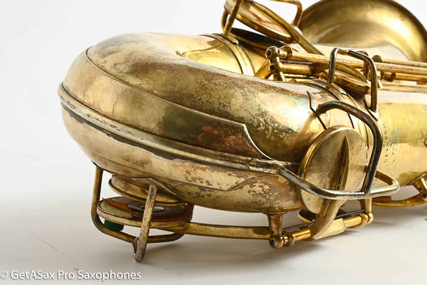 Conn Burnished Gold Portrait New Wonder II Tenor Castle Engraving Gorgeous! 229110