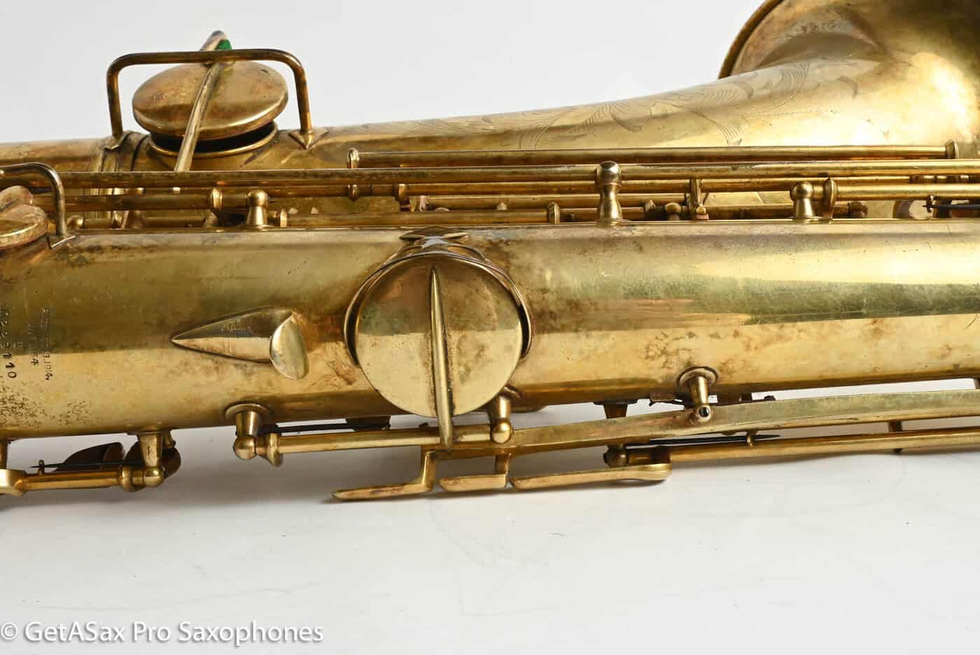 Conn Burnished Gold Portrait New Wonder II Tenor Castle Engraving Gorgeous! 229110