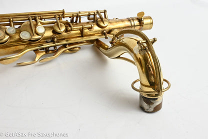 Conn Burnished Gold Portrait New Wonder II Tenor Castle Engraving Gorgeous! 229110