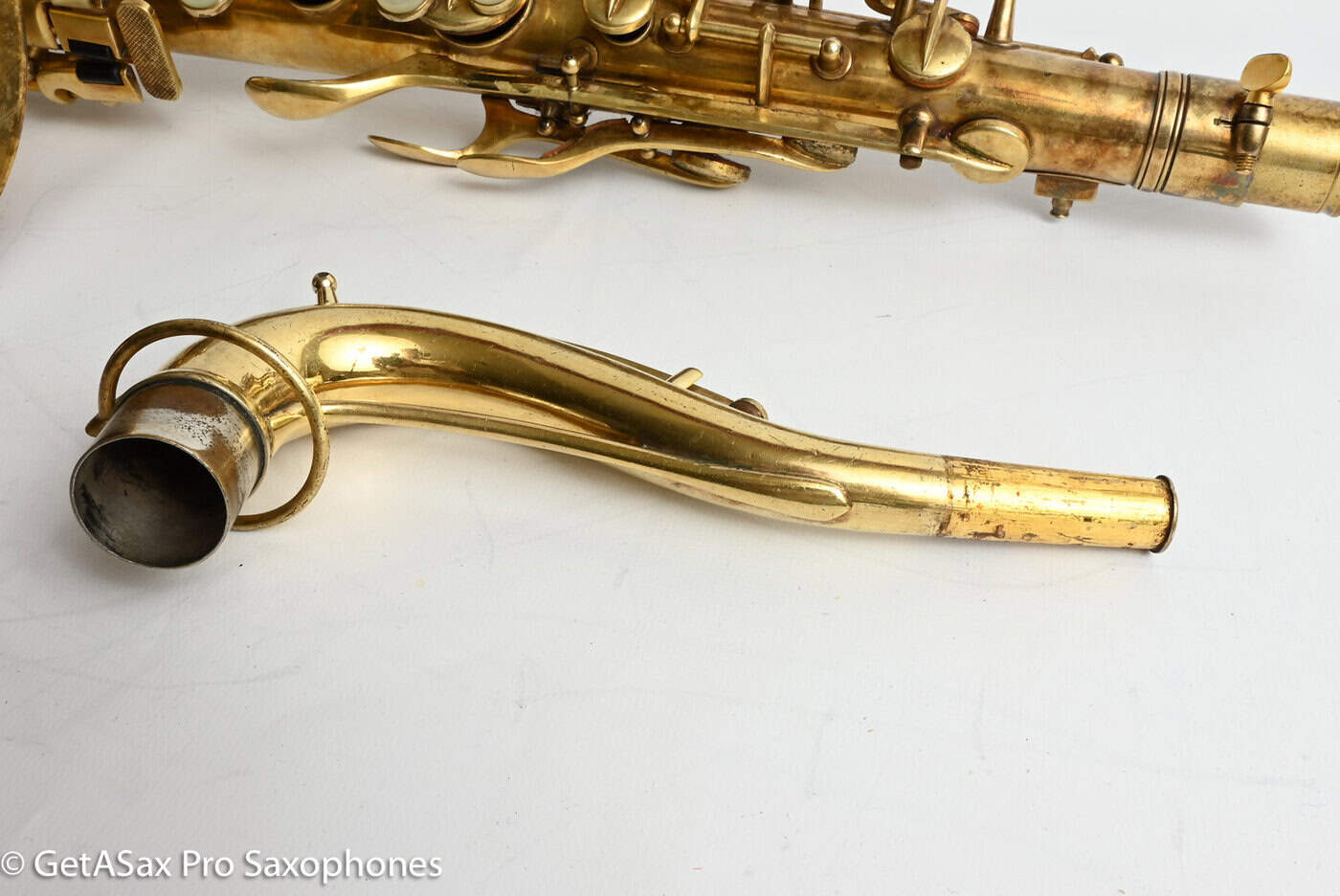 Conn Burnished Gold Portrait New Wonder II Tenor Castle Engraving Gorgeous! 229110